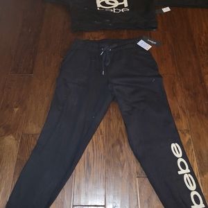 Bebe Jogging set NWT